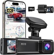 REDTIGER 4K Dual-Dashcam für Autos