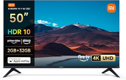 Xiaomi TV F 50, 4K UHD Smart TV